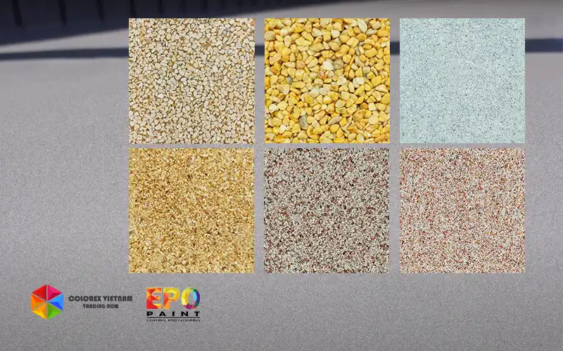 DỊCH VỤ THI CÔNG SÀN SÀN SỎI POLYMER (INSIDE AND OUTSIDE)